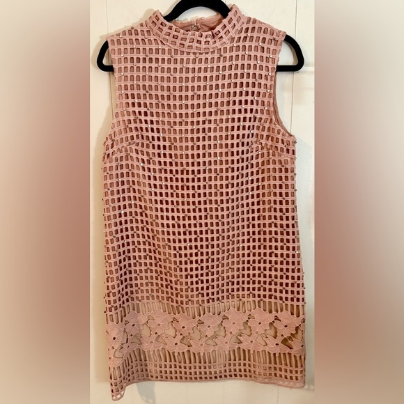 Endless Rose Dresses & Skirts - Endless Rose Women’s Pink Studded Eyelet Dress, Size L